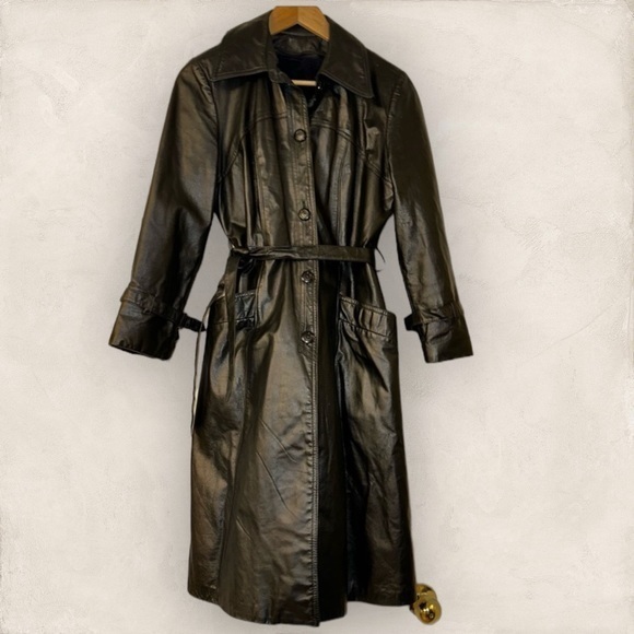 Avec Les Filles Jackets & Blazers - Real Leather trench coat midi